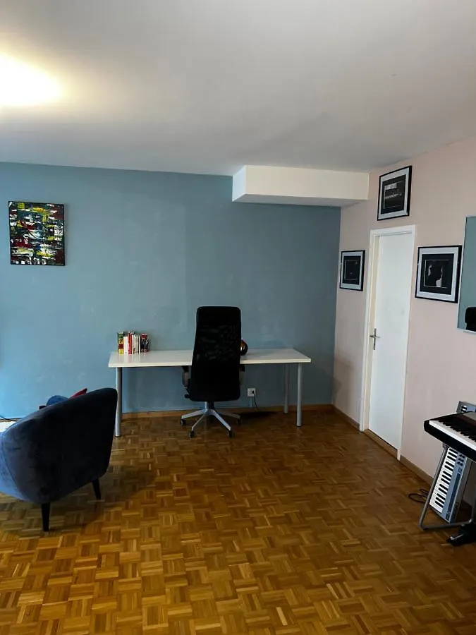 Апартаменты Beautiful Large Studio In Center Of Geneva Free Wifi