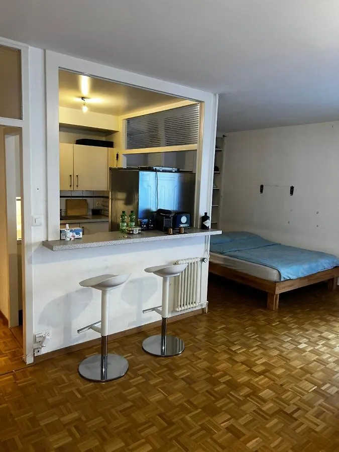 Апартаменты Beautiful Large Studio In Center Of Geneva Free Wifi 0*,